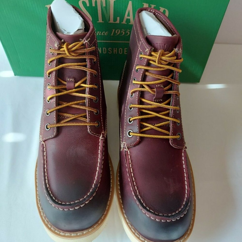 Eastland Lumber Up Leather Boot Mens Oxblood Red - Picture 5 of 8